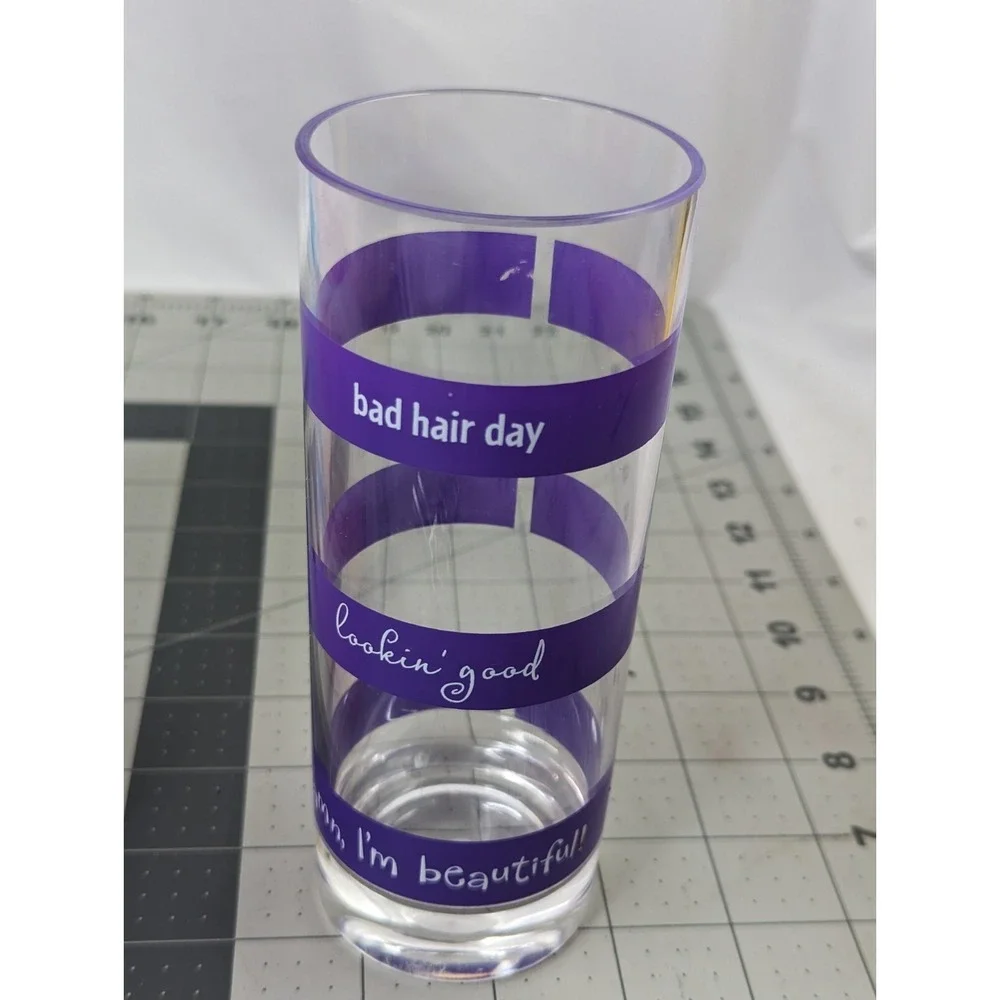 Hallmark Attitude Adjustment Tumblers Acrylic Cups Humor‎